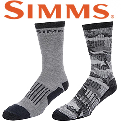 Simms Merino Midweight Hiker Sock - 2 пары (13144-000)