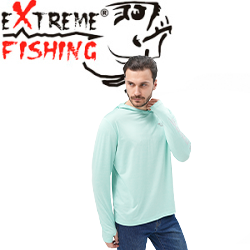 Extreme Fishing Passion UPF 50+ Mint Green с капюшоном