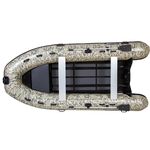 Моторная лодка с жестким каркасом Gladiator RIB 420AL_В CAMO