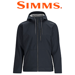 Simms Rogue Fleece Hoody, Black (14403-001)