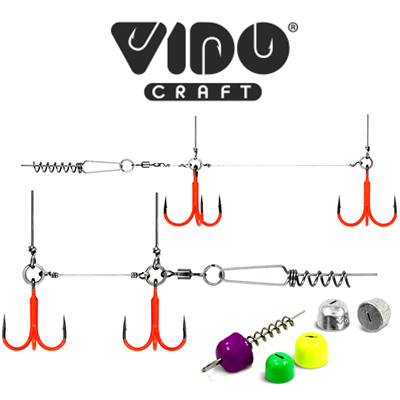 Vido Craft JIG Spring Soft Baits VD-CSTJS