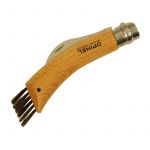 Нож складной грибной Opinel №8 VRI (нержавеющая сталь, рукоять бук, длина клинка 8 см)