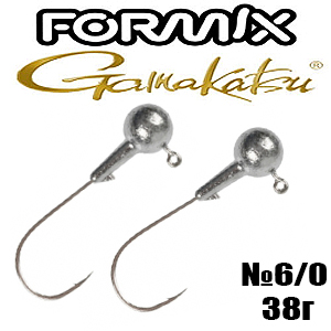Formix Gamakatsu Round №6/0 Джиг-головка