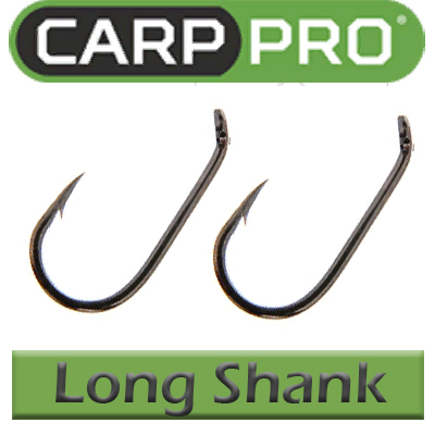 Carp Pro Black Nickel Long Shank