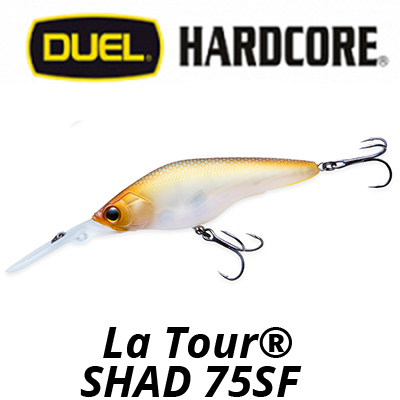 Duel Hardcore La Tour SHAD 75SF R1577