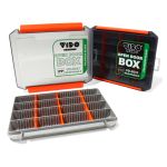 Коробка для приманок Vido Craft VD-2031 Open Door Box Orange Polarized Black, размер 25.5х19.5х3.5 см