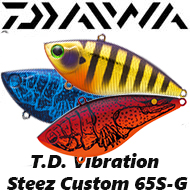 Daiwa T.D. Vibration Steez Custom 65S-G