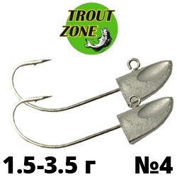 Trout Zone Slow Down крючок В-16 №4