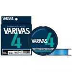 Плетеный шнур Varivas PE x4 200m Water Blue #2.0