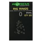 Кольцо стальное овальное Korda Rig Ring Large Oval KRRO