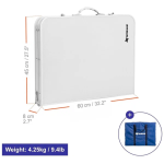 Стол складной Nisus Folding table (N-FT-435A)