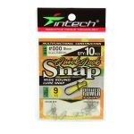Застежка Intech Quick lock Snap (10шт) (#000)