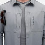 Рубашка мужская Finntrail Breeze 1212 Grey (XXXL)