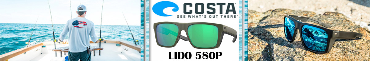 Costa Lido 580P (Moss Metallic/Green Mirror 580P)