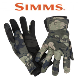 Simms Gore-Tex Infinium Flex Glove, Riparian Camo