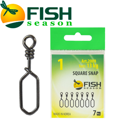 Fish Season Square Snap