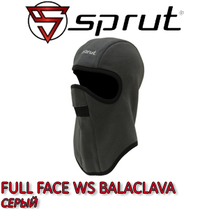 Sprut Full Face WS Balaclava Серый