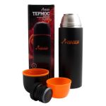 Термос Tonar HS.TM-025 1000ML черный (дополн.пласт.чашка)