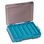 Коробка для воблеров Kosadaka TB-S31E-BLU, 14*10.5*3см, двухсторонняя, тёмно-голубая