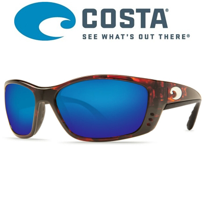 Costa Fisch 580 P Tortoise/Blue Mirror
