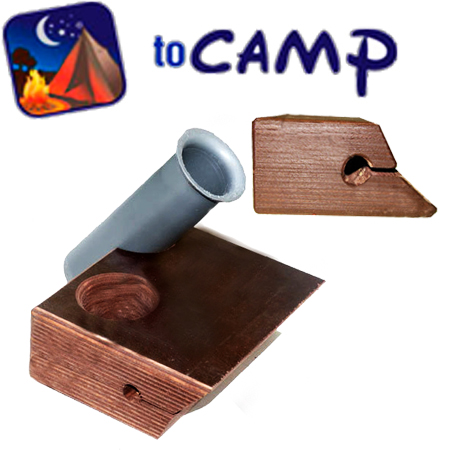 ToCamp Крепление для спиннинга УКБ №3 L