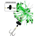 Блесна вертикальная Bat Catfish Teaser 140g. цвет # GREEN, шт