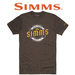 Simms Wader MT T-Shirt Brown Heather
