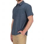 Рубашка Simms Double Haul SS Shirt, Dark Moon, XXL