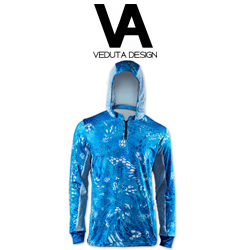 Veduta Air Reptile Skin Blue Water Худи мужская