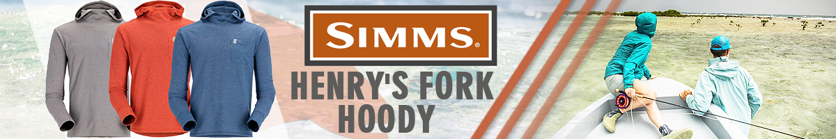 Simms Henry's Fork Hoody, Steel Heather
