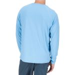 Термофутболка Simms SolarFlex LS Crewneck - Solid, Storm Heather, S