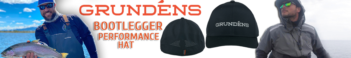 Grundens Bootlegger Performance Hat, Black