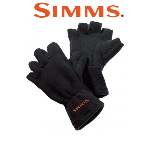 Simms Freestone Half-Finger Glove Black