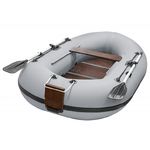 Надувная лодка BoatMaster 250 Эгоист люкс (цвет серый)