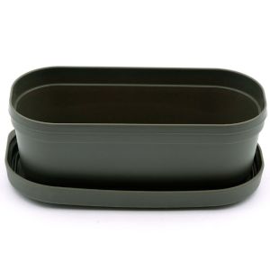 Коробка для наживки Guru Bait Box Solid Lid 1.1 зеленая
