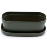 Коробка для наживки Guru Bait Box Solid Lid 1.1 зеленая