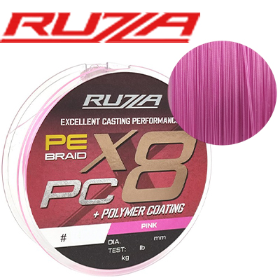 Ruzza X8 PC 150м Pink