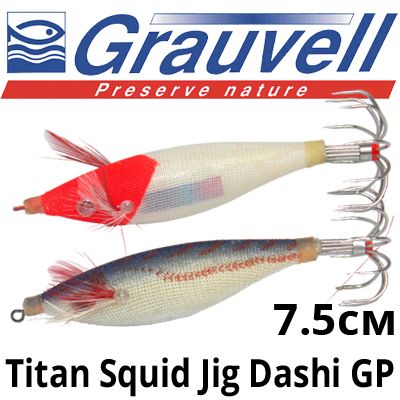 Grauvell Titan Squid Jig Dashi GP 7.5cm