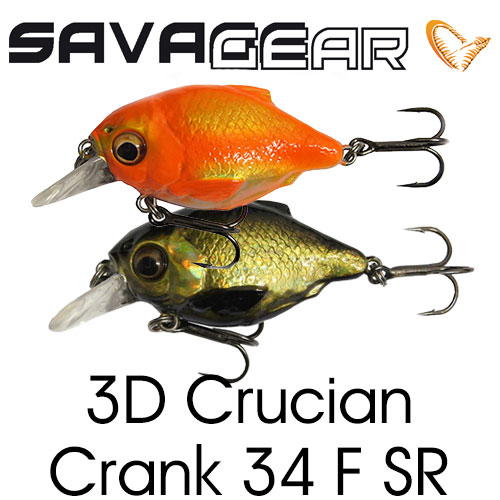 Savage Gear 3D Crucian Crank 34 3g F SR