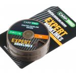 Поводочный материал в оплетке Carp Pro 25LB цв. коричневый 7 м