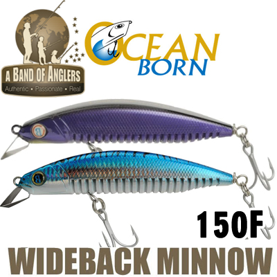 Ocean Born Wideback Minnow 150 FL