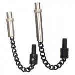 Цепочка Korda Black Stainless Chain With Adapator L (KEB16)