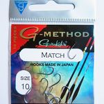 Крючок Gamakatsu G-Method Match B №10 (10шт.)