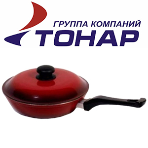 Сковорода 230 с крышкой (ЛС23pк)