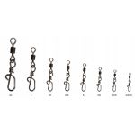 Вертлюг с застёжкой Mikado Sensual Roller Swivel With Snap Mikado № MS (AMA02-1010-MS)