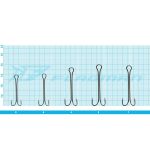Крючок двойной Flagman Double Hook Slim F-91 №8 5шт