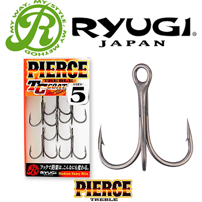 Ryugi Pierce Treble Hook TC Coat
