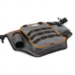 Сумка рыболовная поясная "Следопыт" Fishing Belt Bag Light, 44х35х6 см, цв. серый