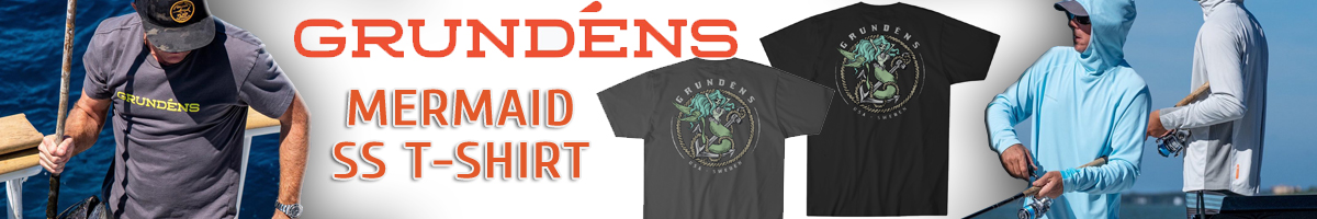 Grundens Mermaid SS T-Shirt, Iron Grey