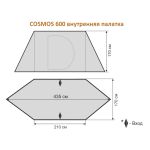 Внутренняя палатка для шатра Maverick Cosmos 500